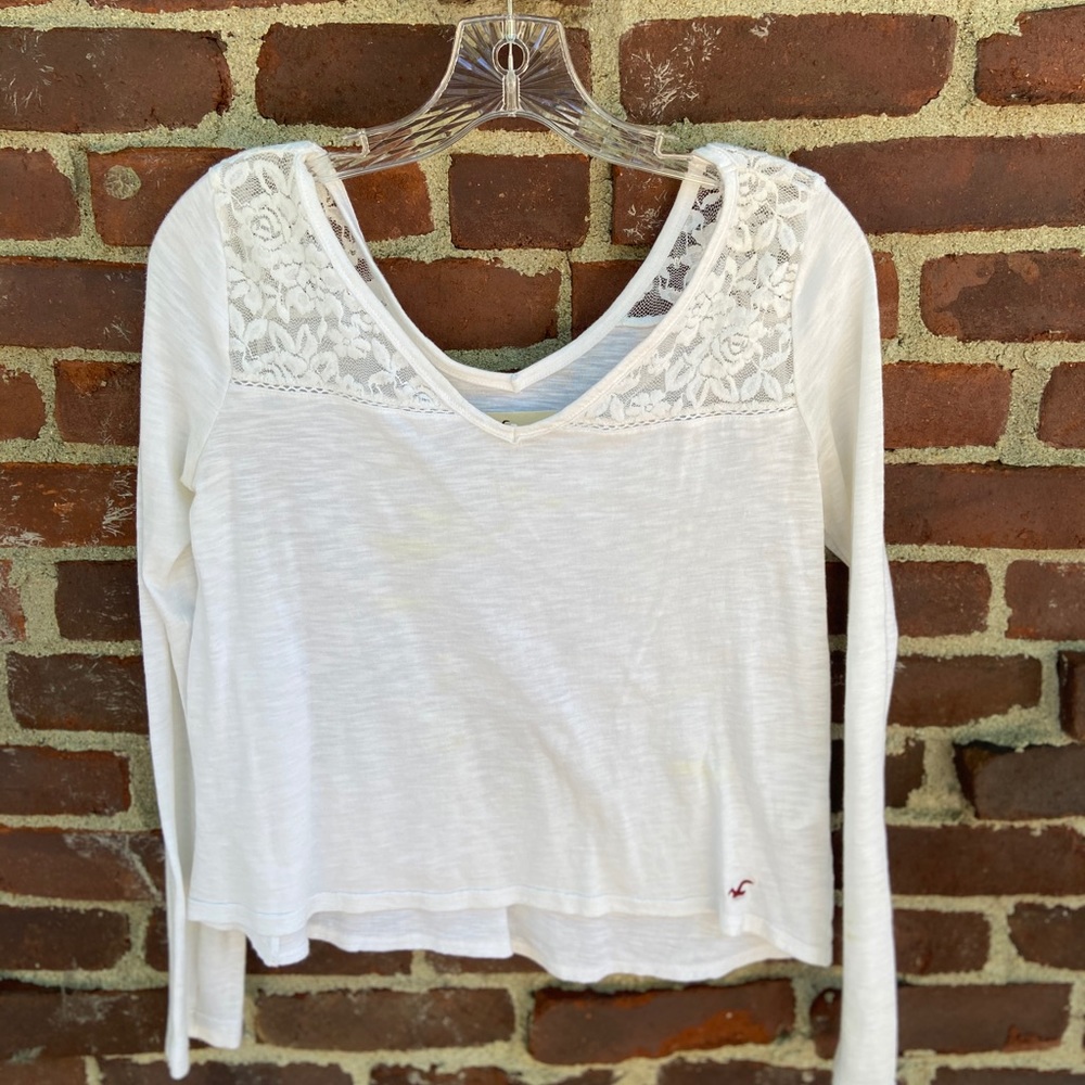 Hollister Long Sleeved Crop Top